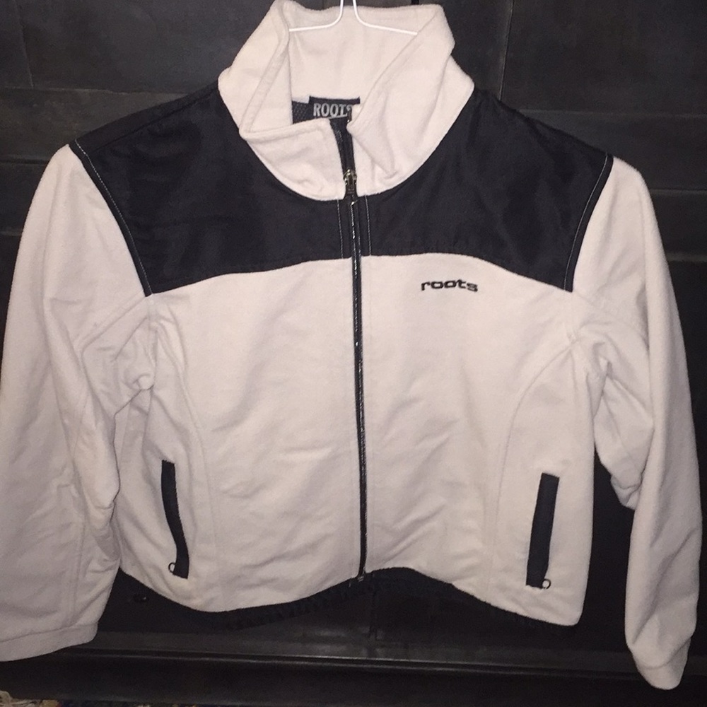 Roots fleece full zip jacket